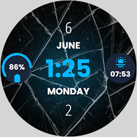 Vitrum Fractum Watch Face