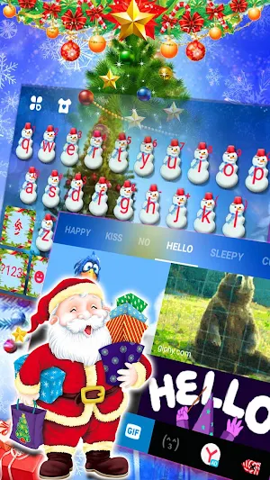 Holy Christmas1 Keyboard Theme Screenshot 3