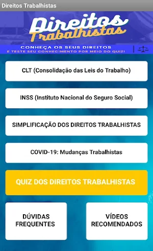 Direitos Trabalhistas Screenshot 0