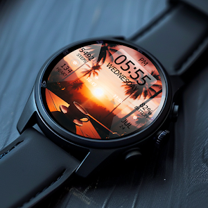 Key WF38 Coffee Sunset Watch Screenshot 2