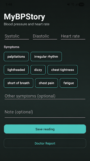 MyBPStory Screenshot 1