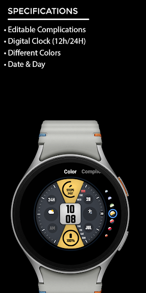 Night 111 - watch face Screenshot 3