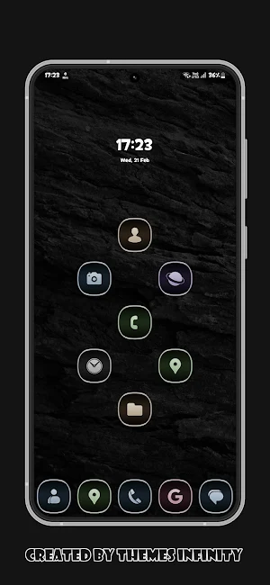 Somber Colors Icons Screenshot 0
