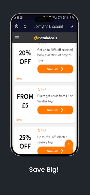 Smyths Toys voucher code Screenshot 2