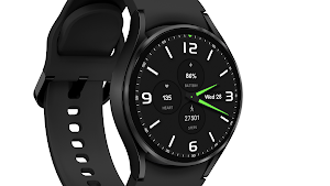 Mechanical Green watch face Screenshot 3