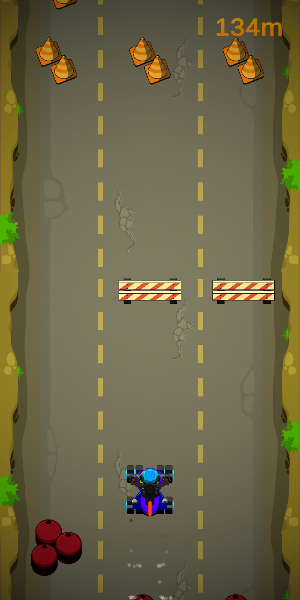 Mad Rider: Endless Road Screenshot 1
