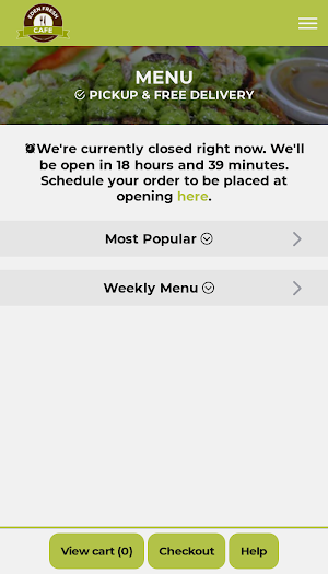 Eden Fresh Cafe Screenshot 1