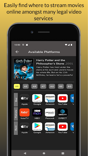 Streaming Guide - Moviehunt Screenshot 1