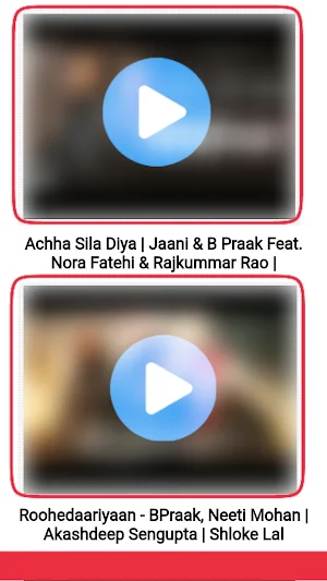 B Praak All Video Songs Screenshot 1