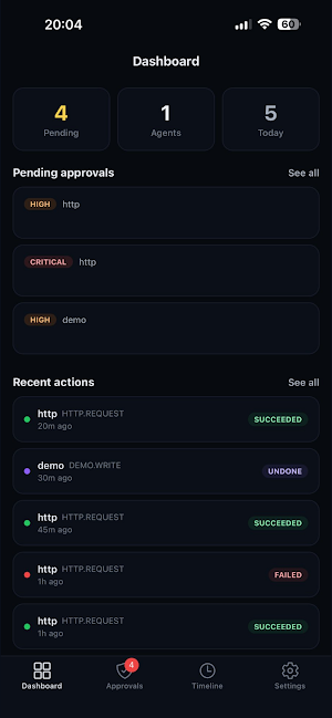 Agentlock: AI Agent Security Screenshot 0