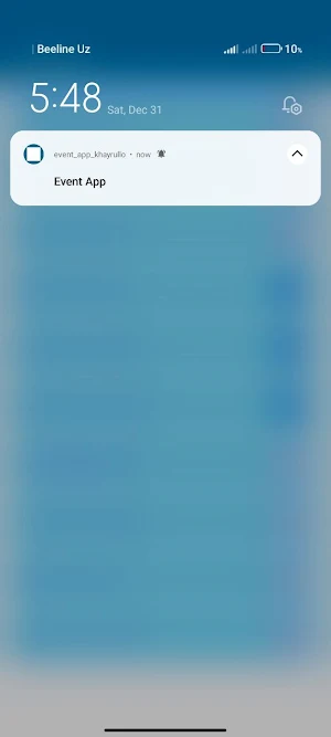 Event App Screenshot 1