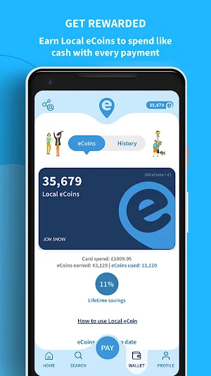 Local eCoin Screenshot 2