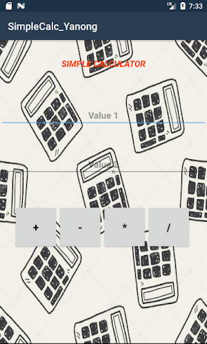 SimpleCalculator_Yanong Screenshot 0