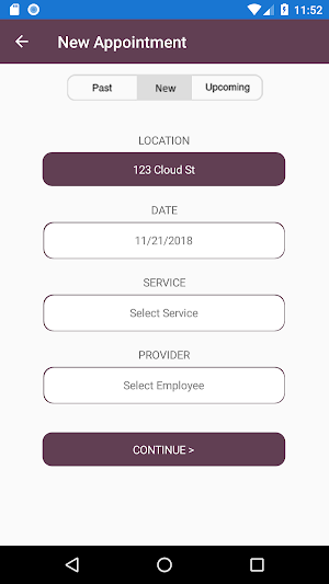Envision Salon Test App Screenshot 2