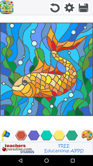Stained Glass Coloring Book Screenshot 2
