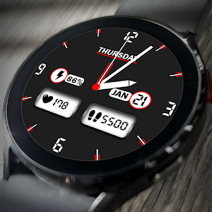 Key A001 Analog Watch Face Screenshot 0