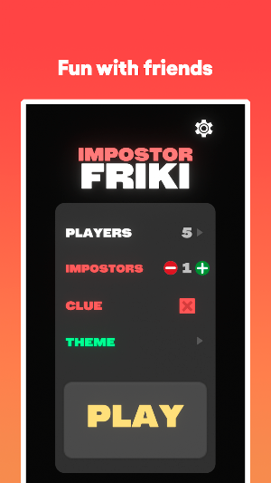 Impostor Friki: Party Game Screenshot 0