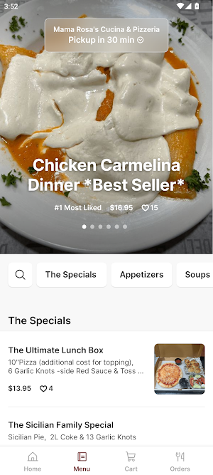 Mama Rosa's Cucina Screenshot 1