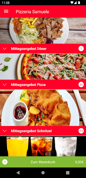 Pizzeria Samuele Screenshot 1