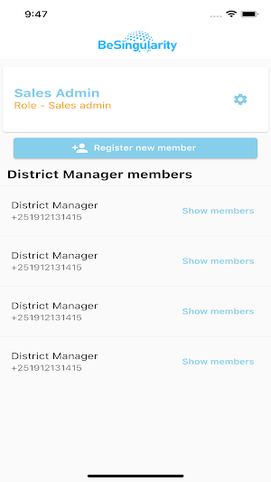 Sales Agent BeSingularity Screenshot 2