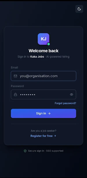Kaka Jobs Screenshot 0