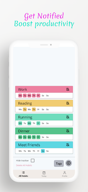 Habitator: Daily Tracker Screenshot 2