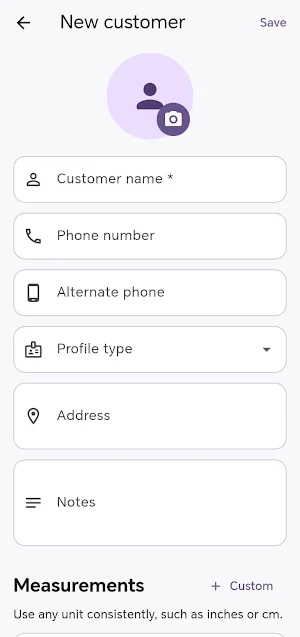TailorBook- Offline CRM Screenshot 3