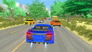 Real Traffic Car Highway Games Screenshot 1