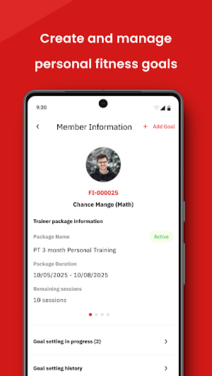 FitUP Coach Screenshot 3