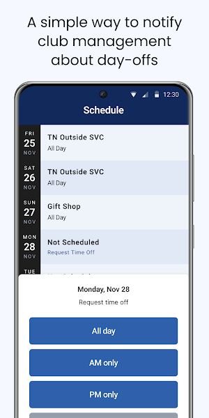 ClubUp Crew Screenshot 2