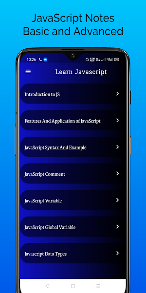 Learn JavaScript ,JavaScript Tutorial, Programs Screenshot 2