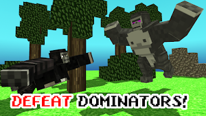 Blocky Wild Park: Gorilla Bash Screenshot 3