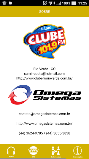 Clube FM - Rio Verde Screenshot 3