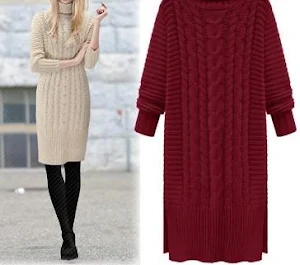 Women Winter Dress Screenshot 3