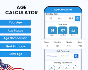 Age Calculator: Date of Birth Screenshot 0