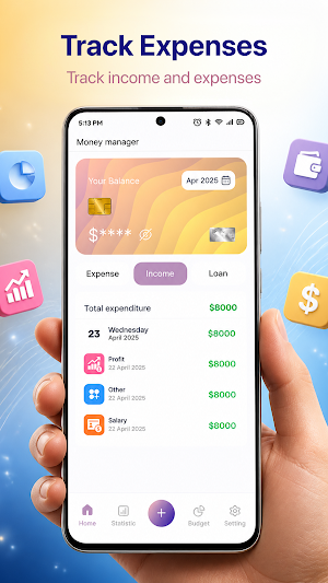 Budget Book: Money Log Screenshot 0