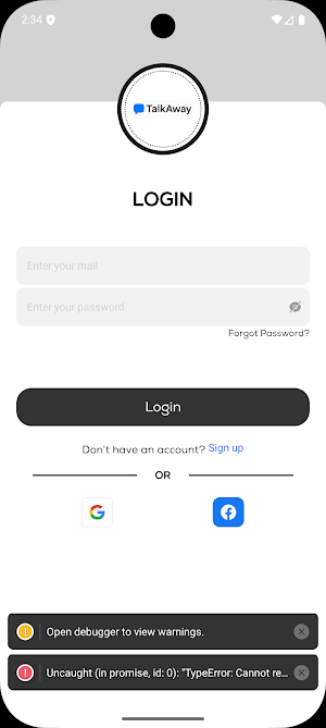 TalkAway live Screenshot 1
