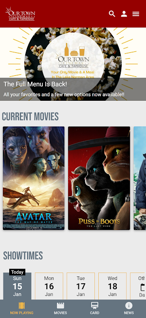 Our Town Cinemas Screenshot 0