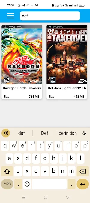 PSP & PS2 Gaming Store Screenshot 1