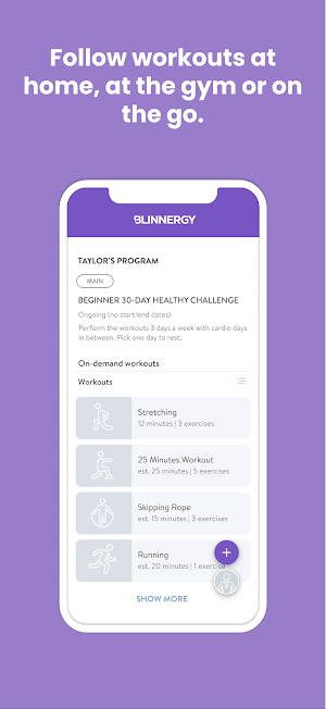 Blinnergy Training Screenshot 2