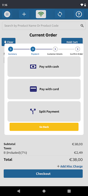 CS-Cart Pos App Screenshot 2