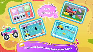 MonsterTruck Car Game for Kids Screenshot 3