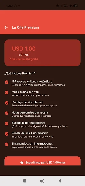 La Olla - Recetas Chilenas Screenshot 2