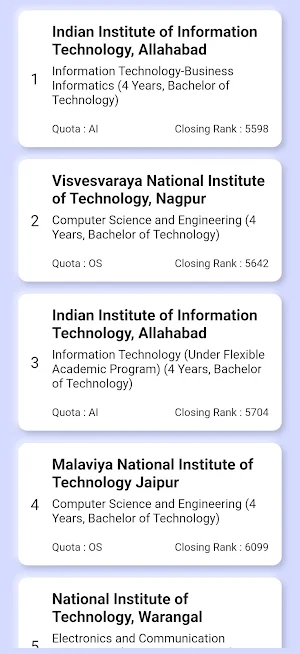 JEE Predictor | JEE Mains Screenshot 3