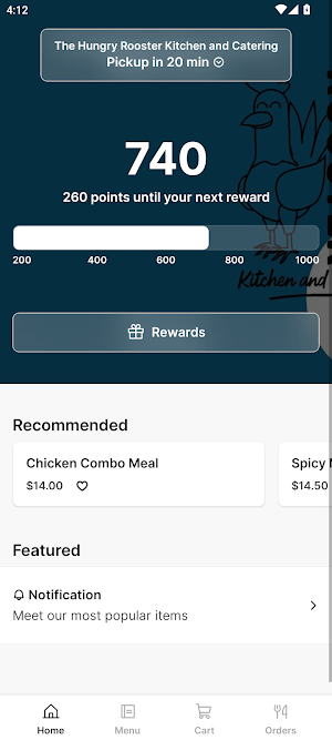The Hungry Rooster Kitchen Screenshot 0