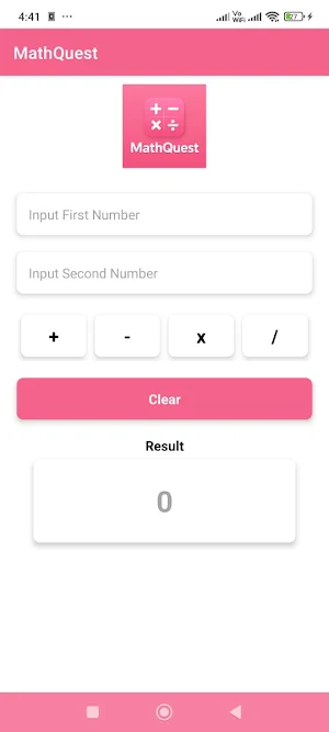 MathQuest Screenshot 1