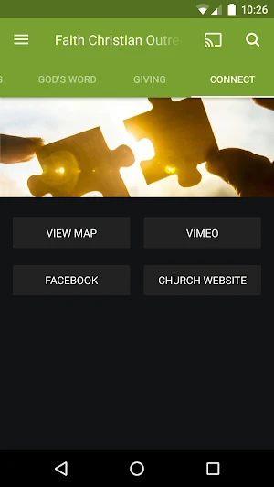 Faith Christian Outreach Screenshot 2