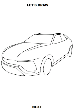 Draw Cars: SUV Screenshot 2