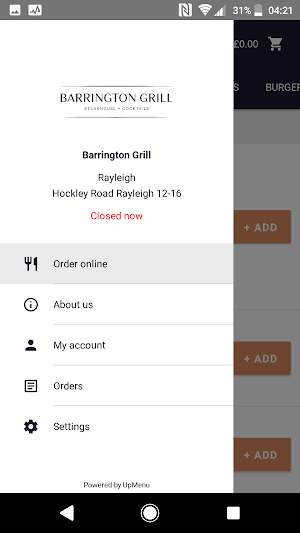 Barrington Grill Screenshot 2
