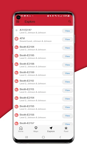 Johnson & Johnson Wayfinding Screenshot 3